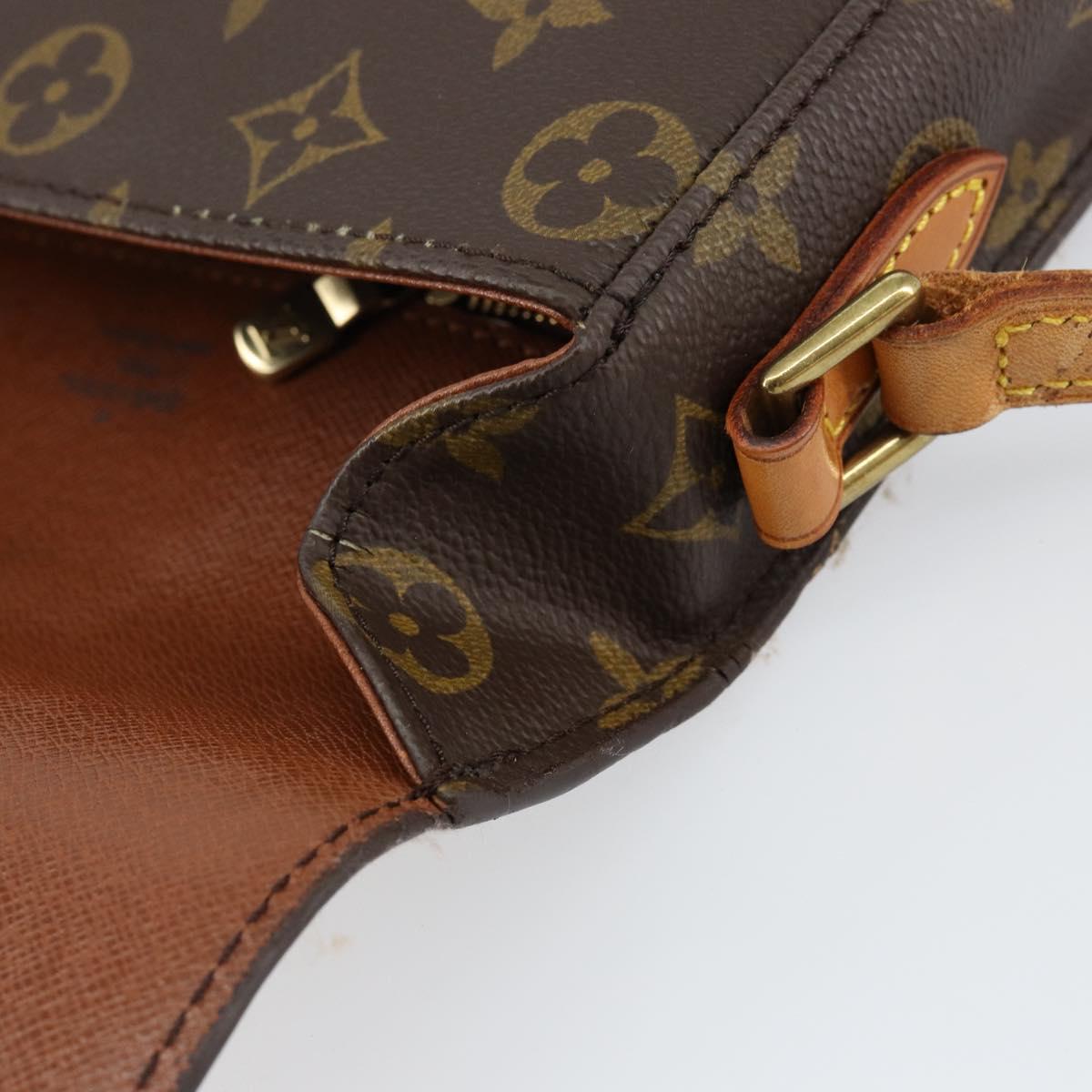 LOUIS VUITTON Monogram Saint Cloud MM Shoulder Bag M51243 LV Auth 147121