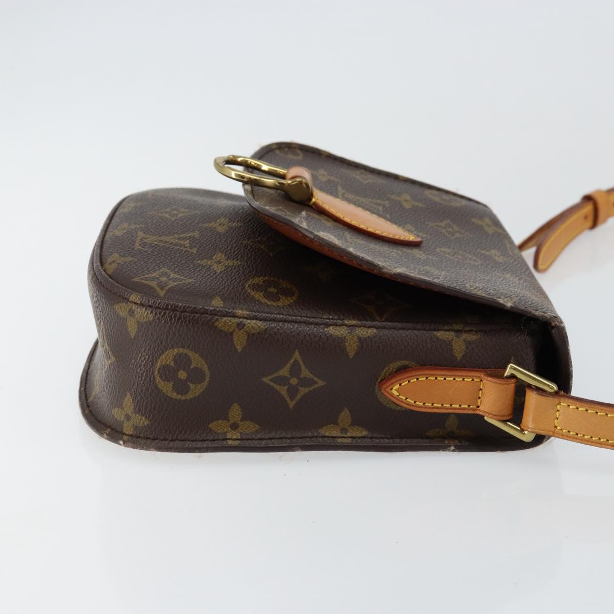 LOUIS VUITTON Monogram Saint Cloud MM Shoulder Bag M51243 LV Auth 147121