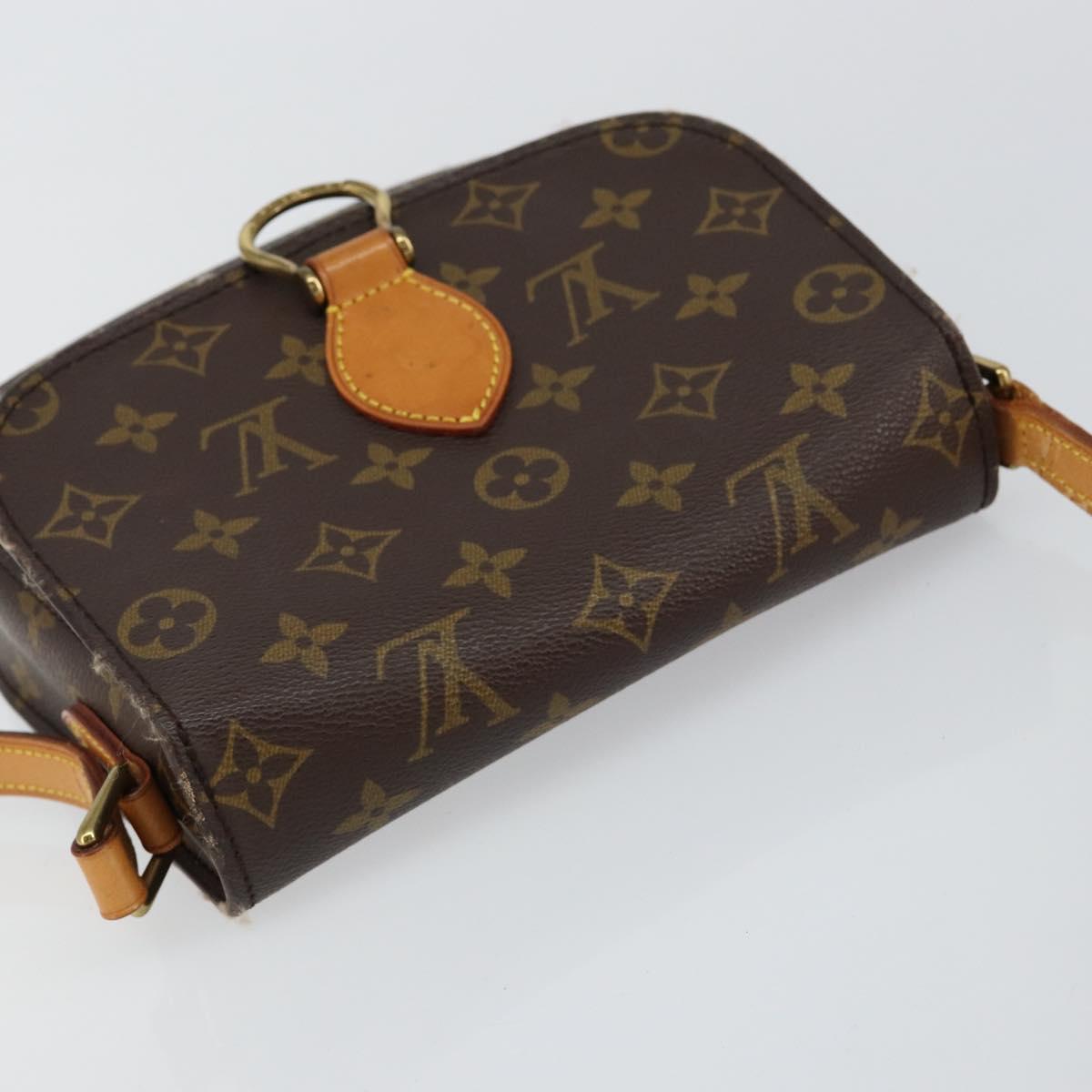 LOUIS VUITTON Monogram Saint Cloud MM Shoulder Bag M51243 LV Auth 147121