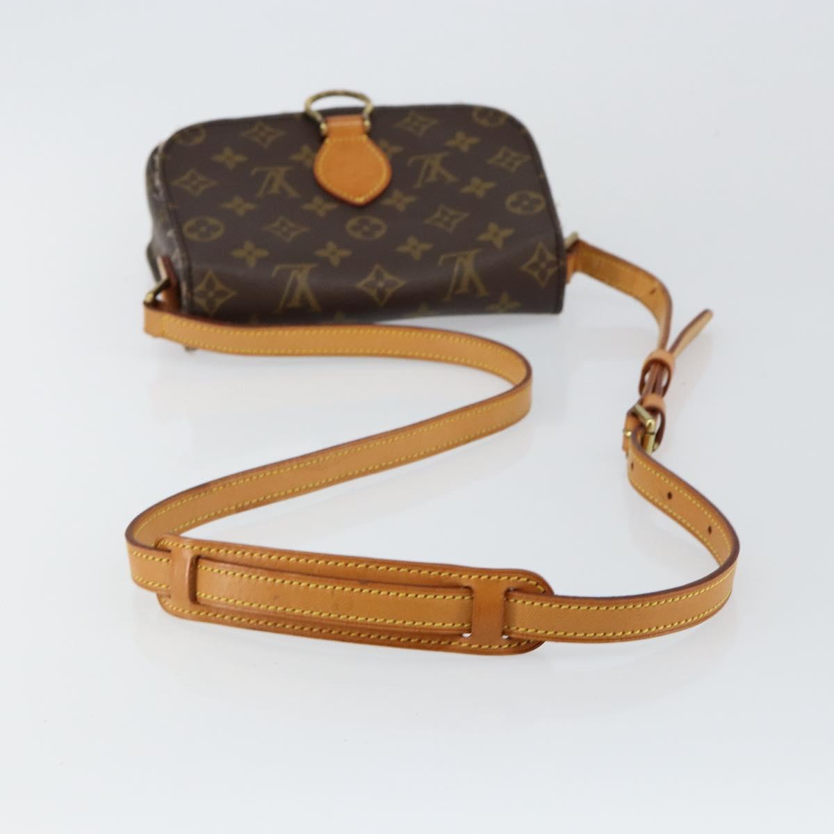 LOUIS VUITTON Monogram Saint Cloud MM Shoulder Bag M51243 LV Auth 147121