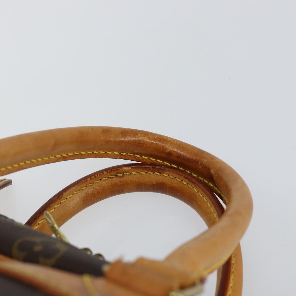 LOUIS VUITTON Monogram Deauville Hand Bag M47270 LV Auth 147122