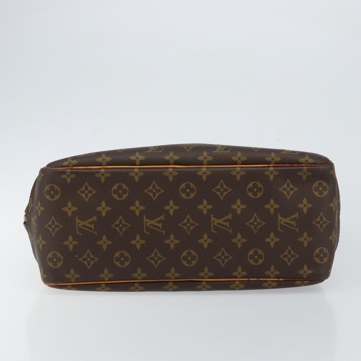 LOUIS VUITTON Monogram Deauville Hand Bag M47270 LV Auth 147122