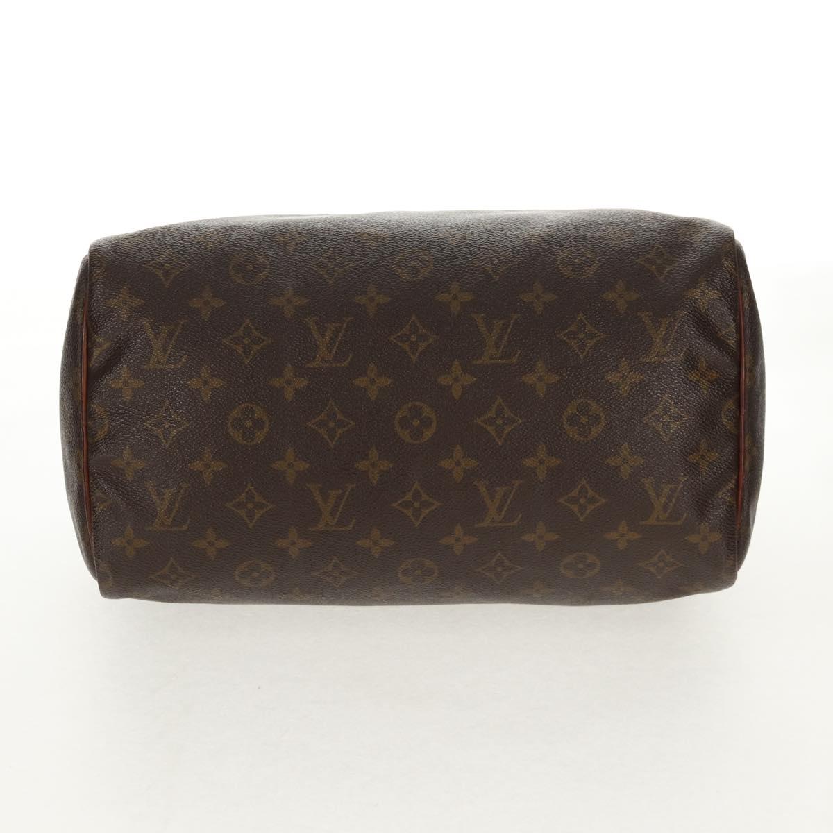 LOUIS VUITTON Monogram Speedy 30 Hand Bag M41526 LV Auth 147125