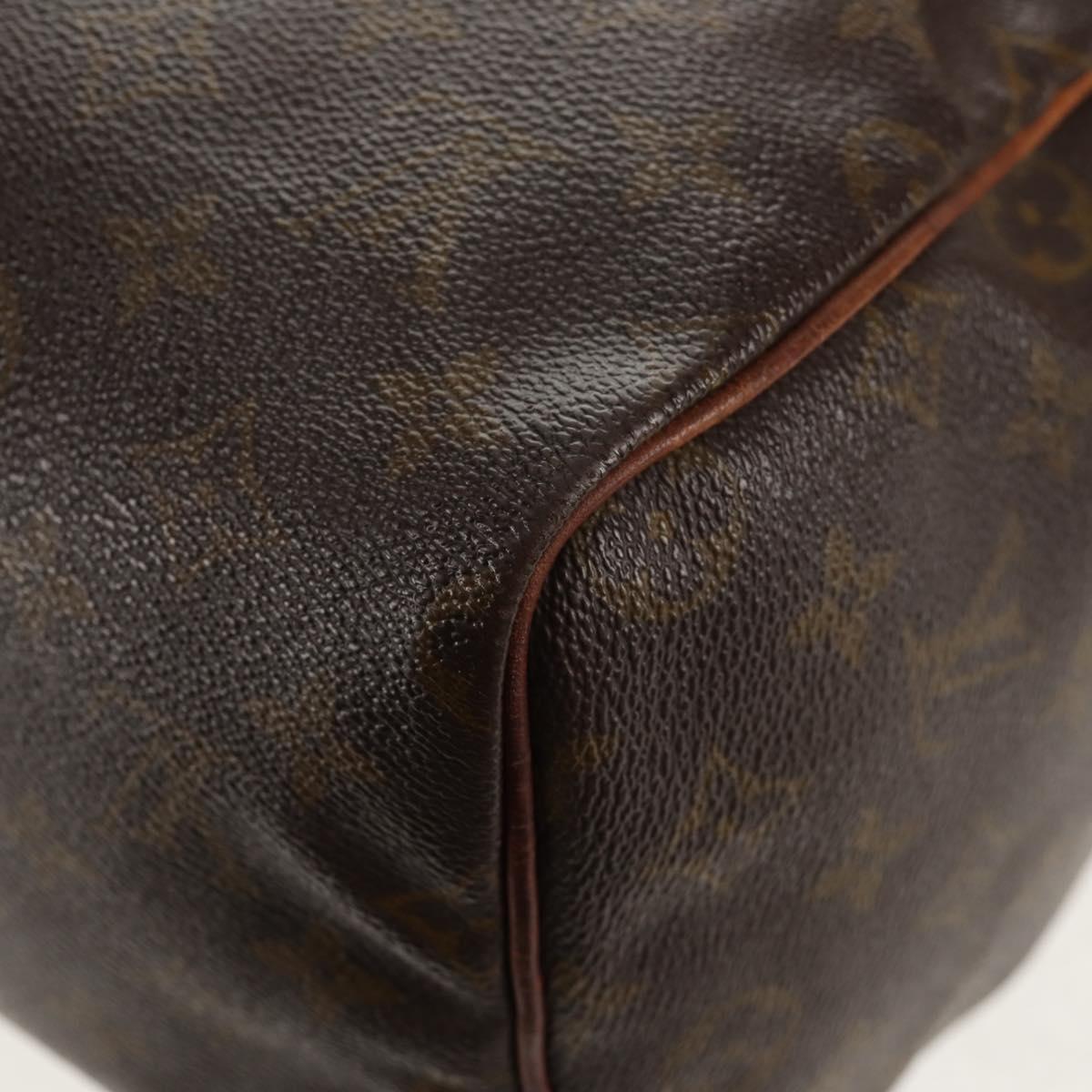 LOUIS VUITTON Monogram Speedy 30 Hand Bag M41526 LV Auth 147125