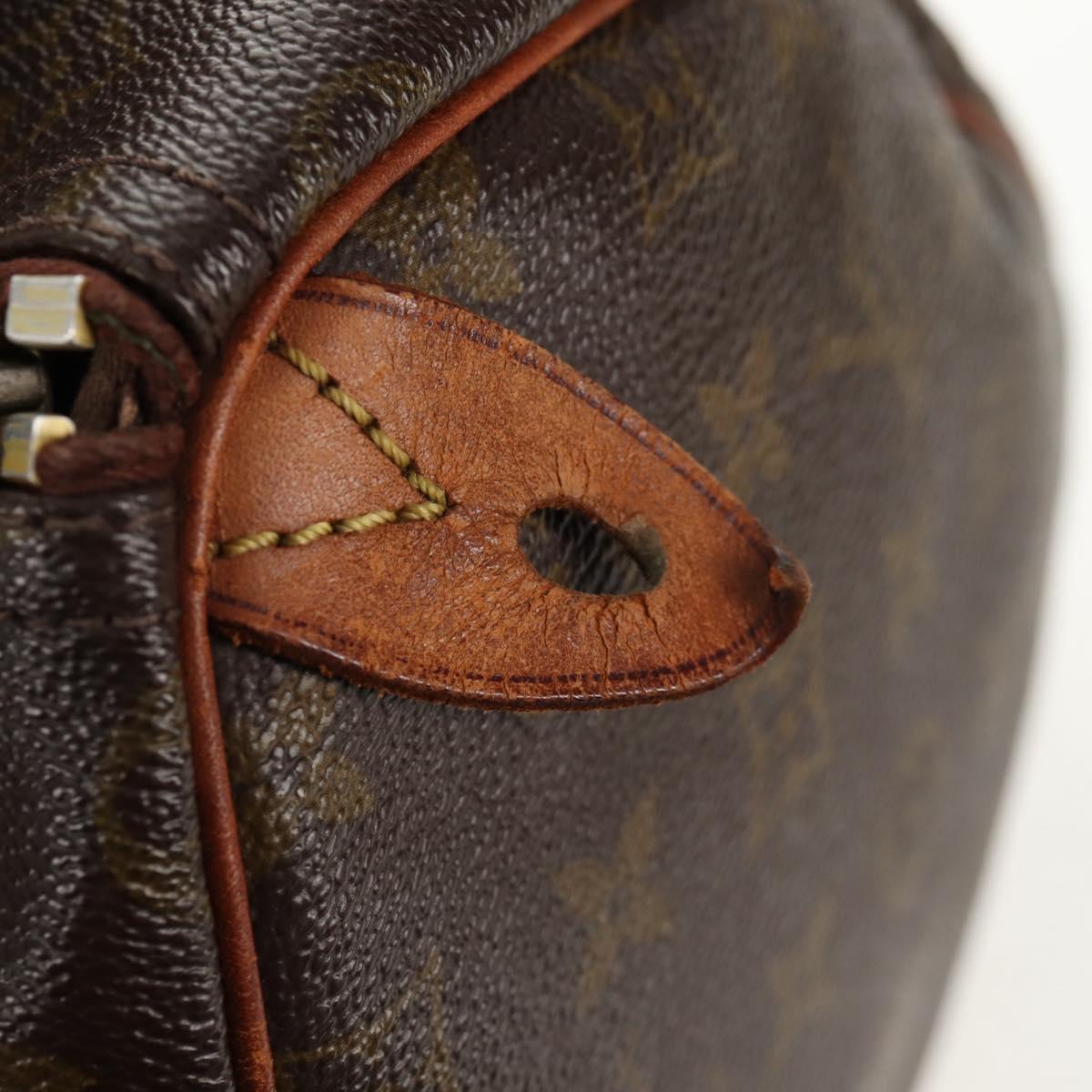 LOUIS VUITTON Monogram Speedy 30 Hand Bag M41526 LV Auth 147125