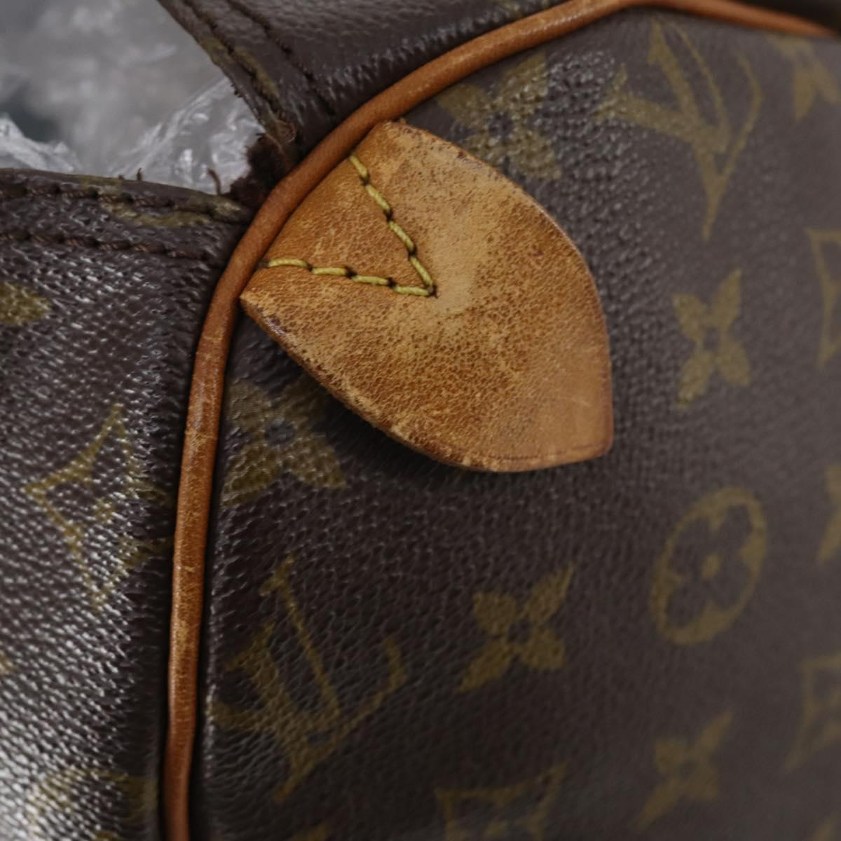 LOUIS VUITTON Monogram Speedy 40 Hand Bag M41522 LV Auth 147126