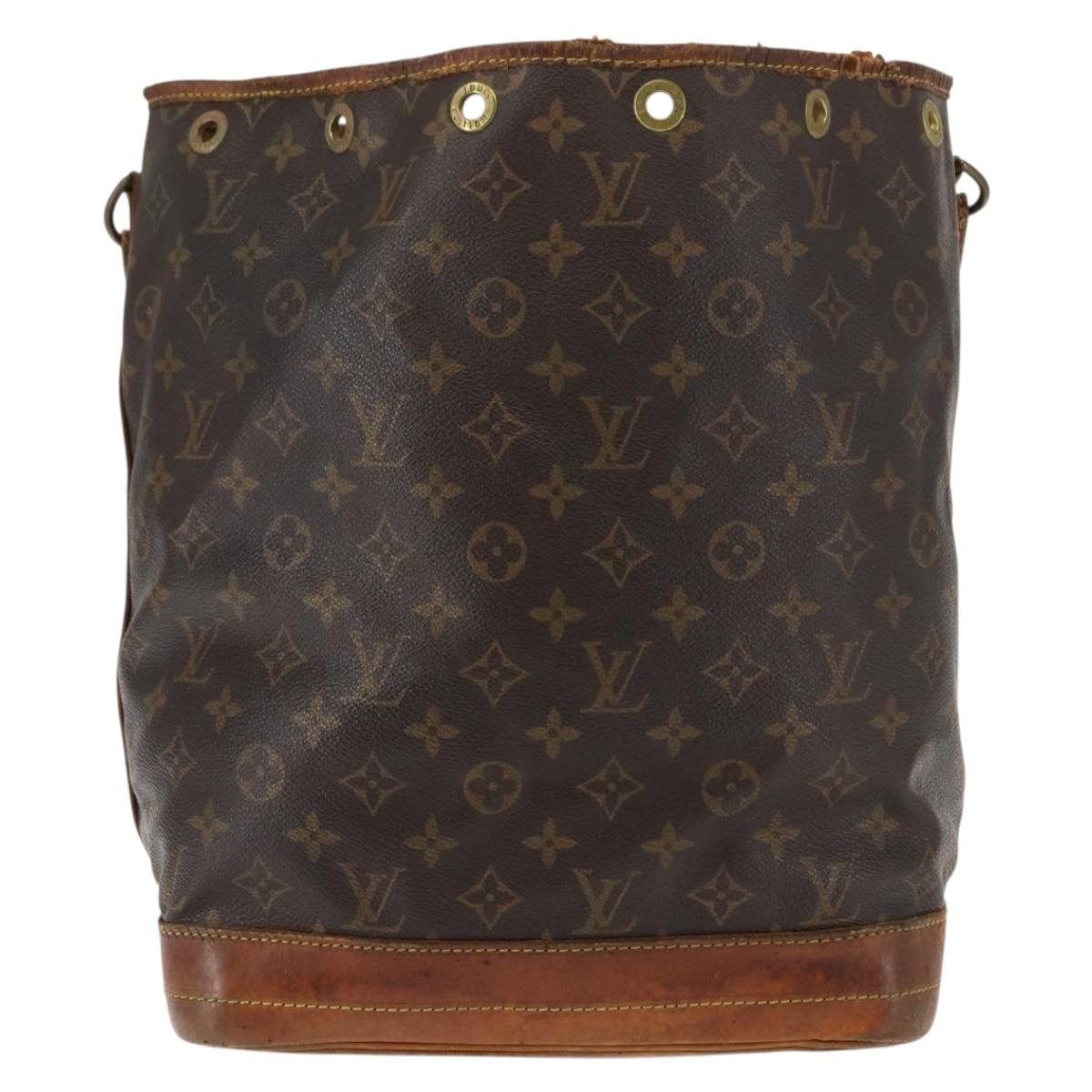 LOUIS VUITTON Monogram Noe Shoulder Bag M42224 LV Auth 147127