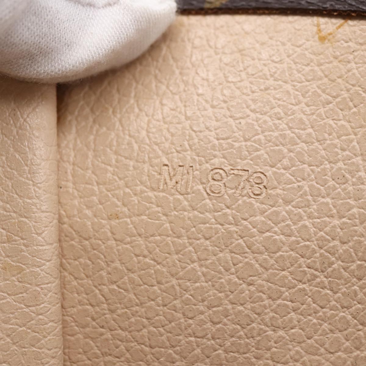 LOUIS VUITTON Monogram Sac Plat Hand Bag M51140 LV Auth 147129