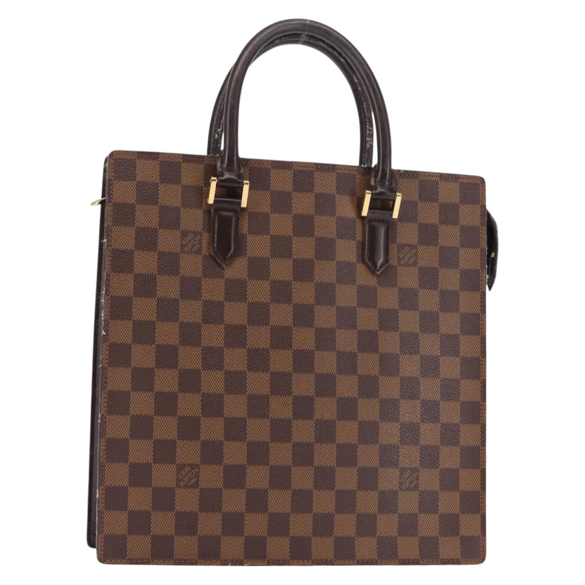 LOUIS VUITTON Damier Ebene Venice PM Hand Bag N51145 LV Auth 147132