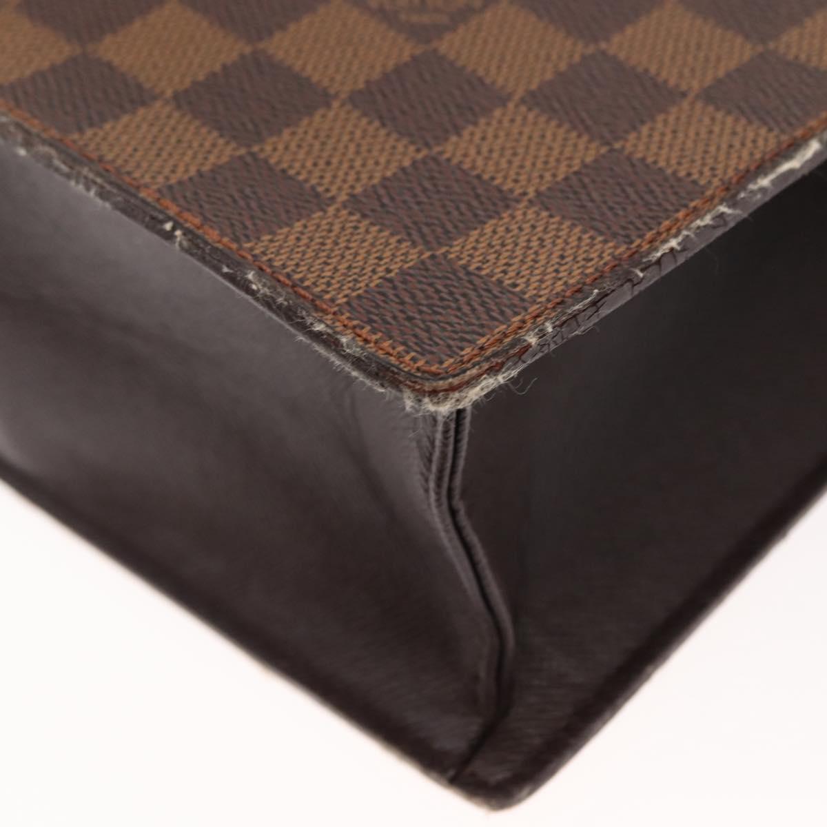 LOUIS VUITTON Damier Ebene Venice PM Hand Bag N51145 LV Auth 147132