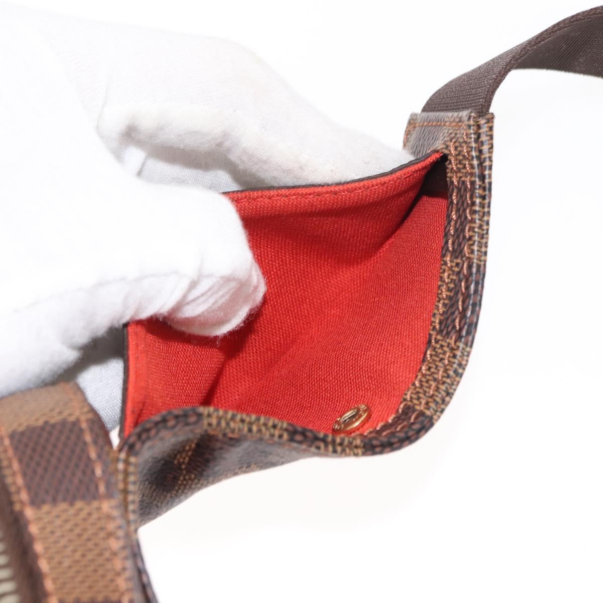 LOUIS VUITTON Damier Ebene Geronimos Shoulder Bag N51994 LV Auth 147134