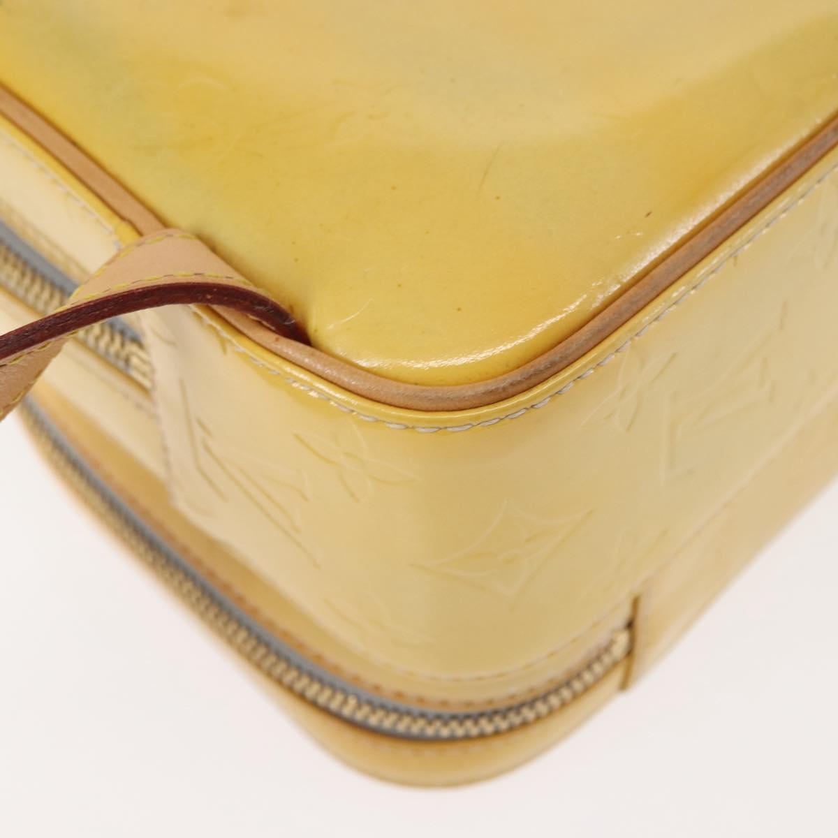 LOUIS VUITTON Monogram Vernis Marley Backpack Gris M91038 LV Auth 147135