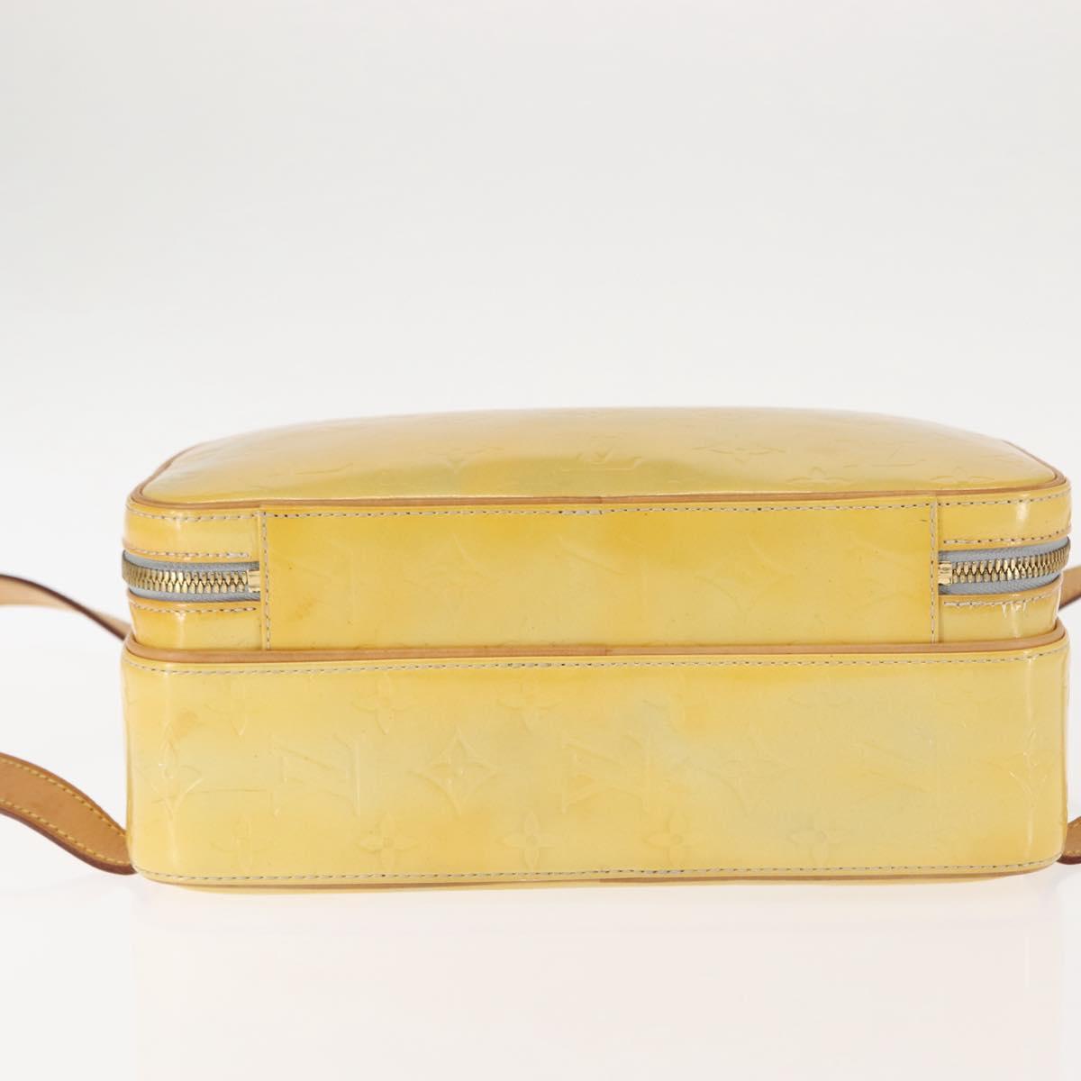 LOUIS VUITTON Monogram Vernis Marley Backpack Gris M91038 LV Auth 147135