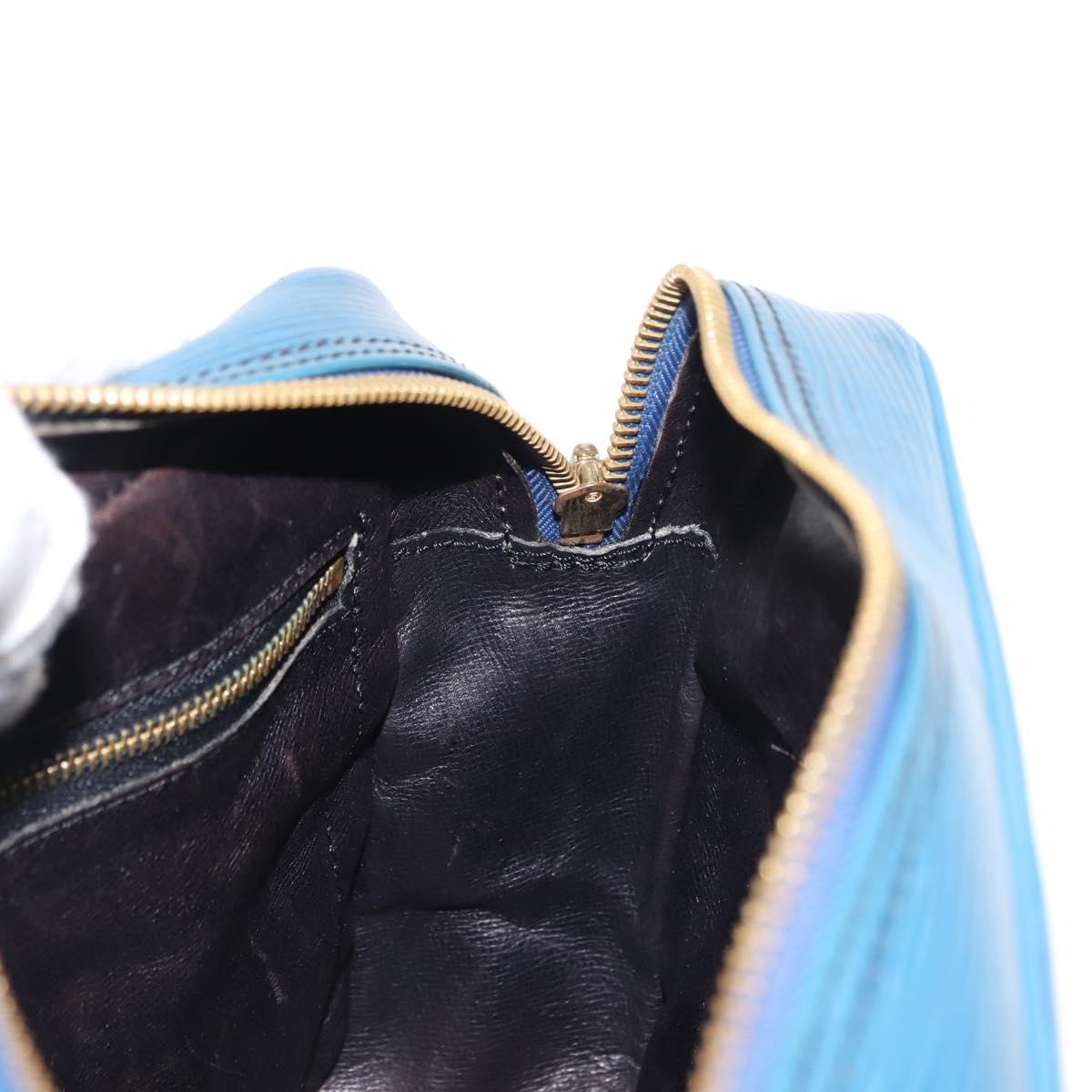 LOUIS VUITTON Epi Trocadero 27 Shoulder Bag Blue M52315 LV Auth 147137