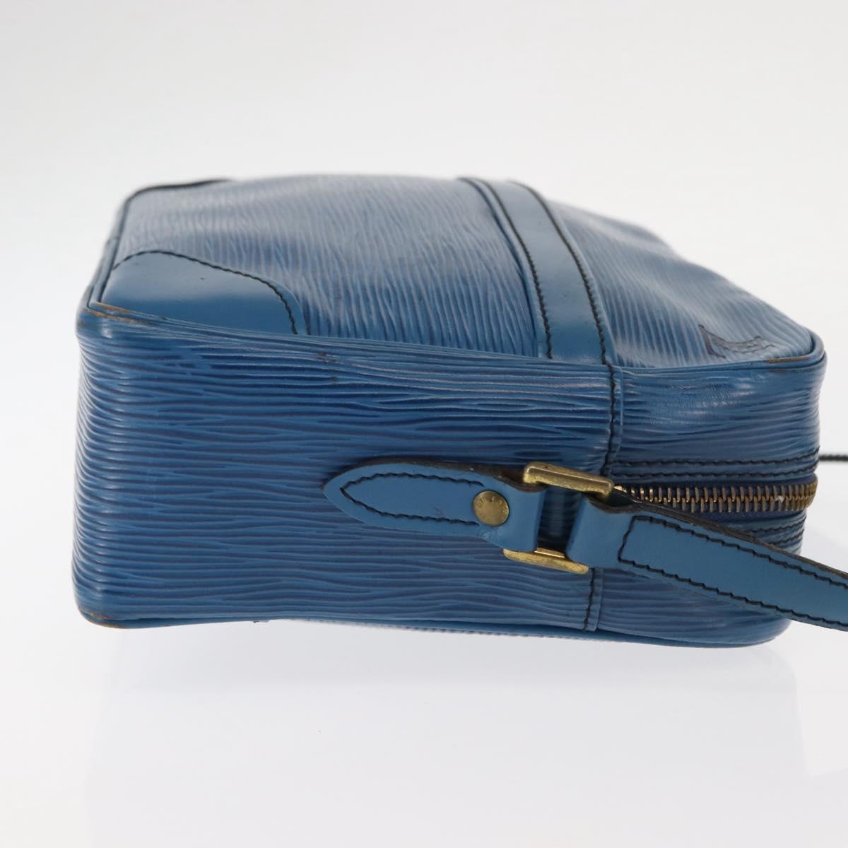 LOUIS VUITTON Epi Trocadero 27 Shoulder Bag Blue M52315 LV Auth 147137