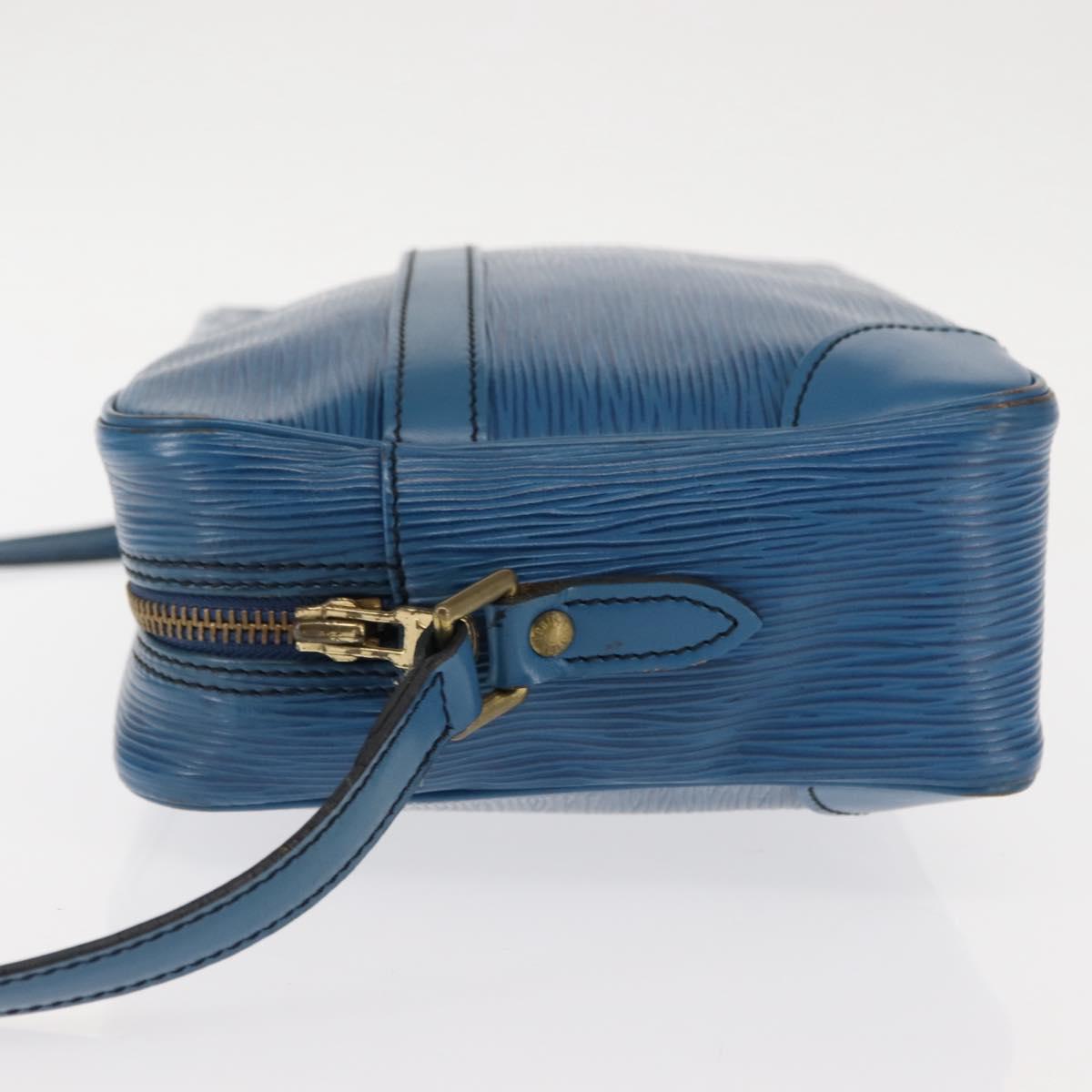 LOUIS VUITTON Epi Trocadero 27 Shoulder Bag Blue M52315 LV Auth 147137