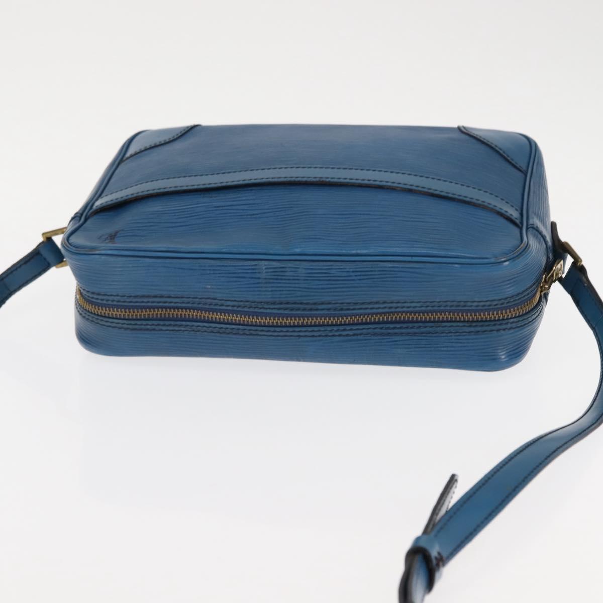 LOUIS VUITTON Epi Trocadero 27 Shoulder Bag Blue M52315 LV Auth 147137