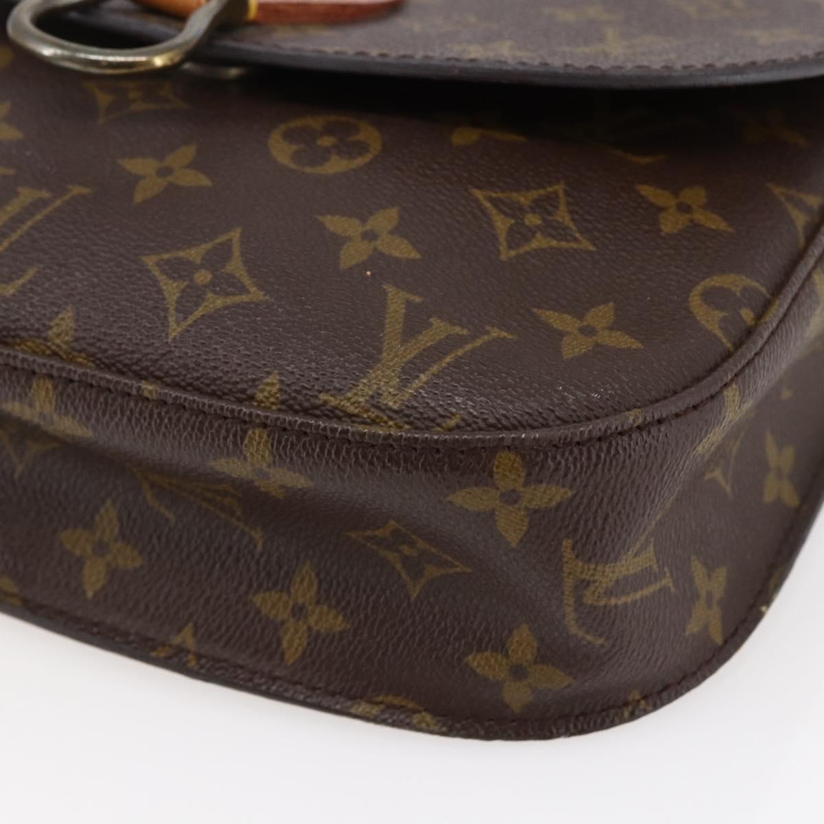 LOUIS VUITTON Monogram Saint Cloud GM Shoulder Bag M51242 LV Auth 147160
