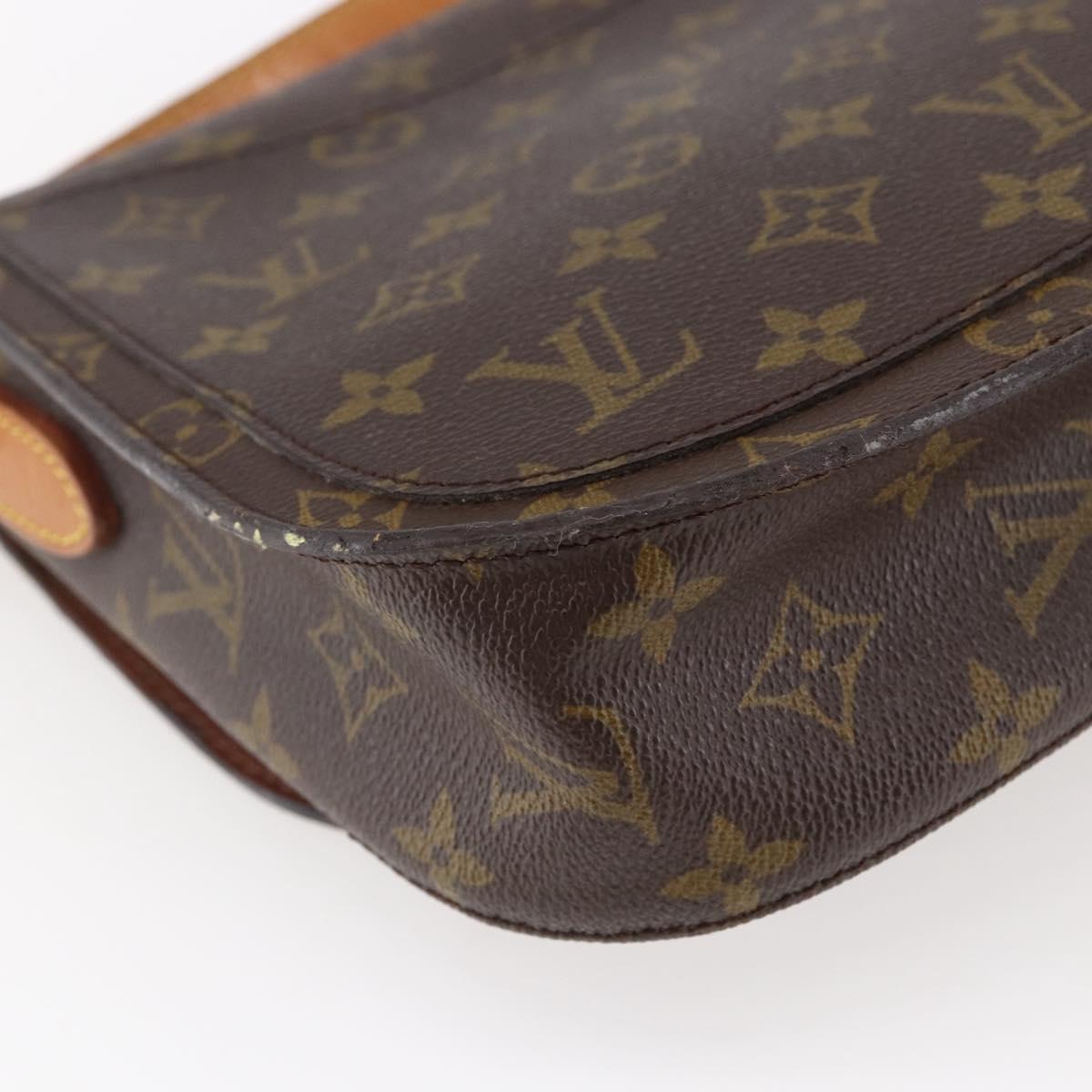LOUIS VUITTON Monogram Saint Cloud GM Shoulder Bag M51242 LV Auth 147160