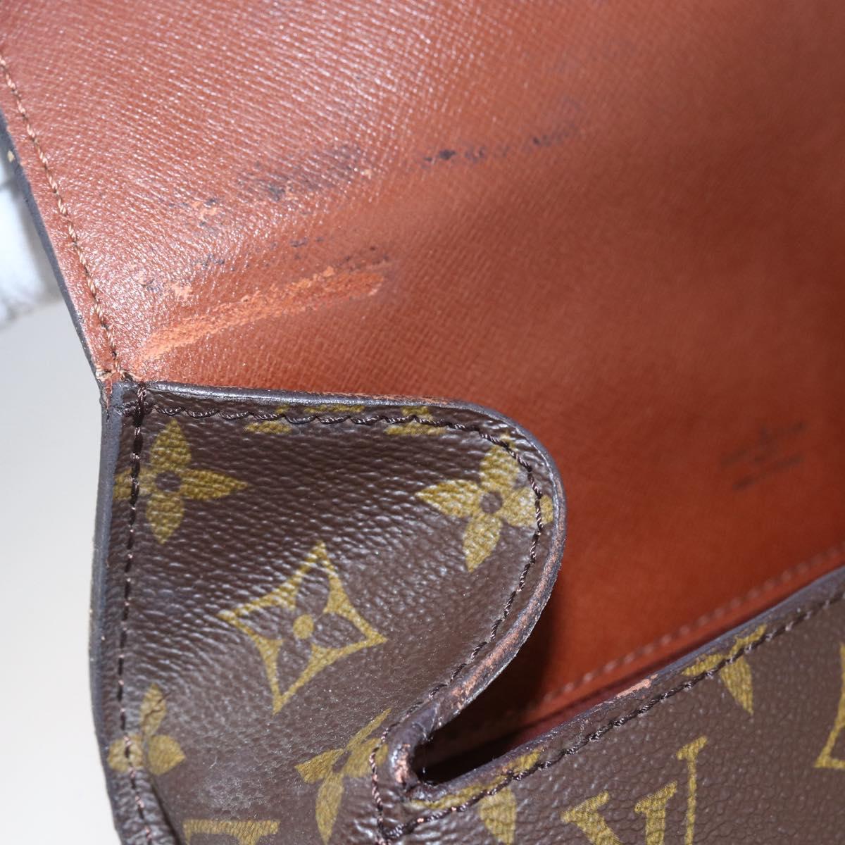 LOUIS VUITTON Monogram Saint Cloud GM Shoulder Bag M51242 LV Auth 147160