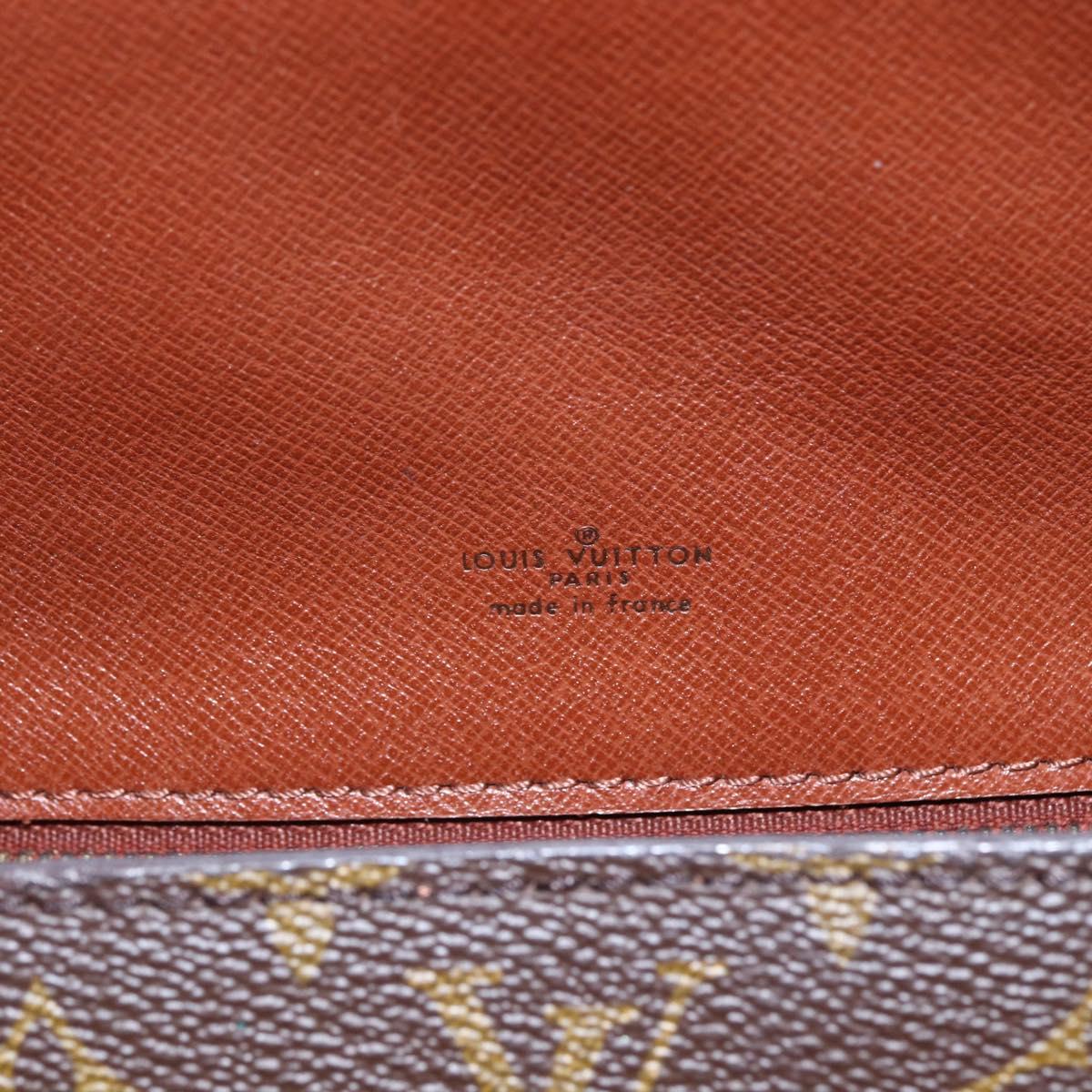 LOUIS VUITTON Monogram Saint Cloud GM Shoulder Bag M51242 LV Auth 147160