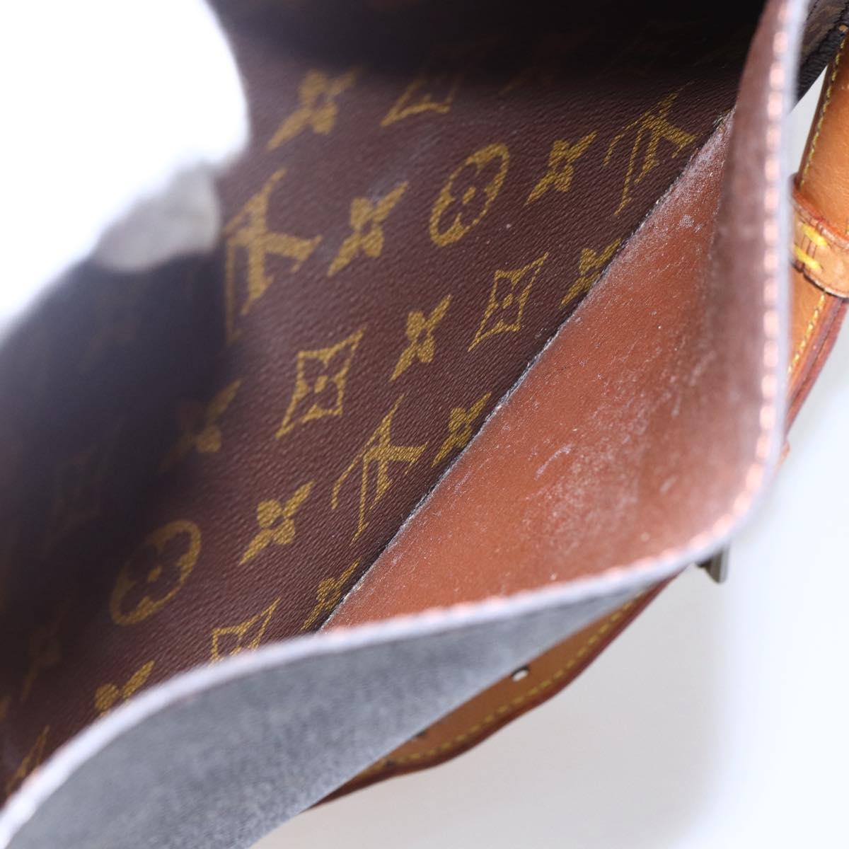 LOUIS VUITTON Monogram Saint Cloud GM Shoulder Bag M51242 LV Auth 147160