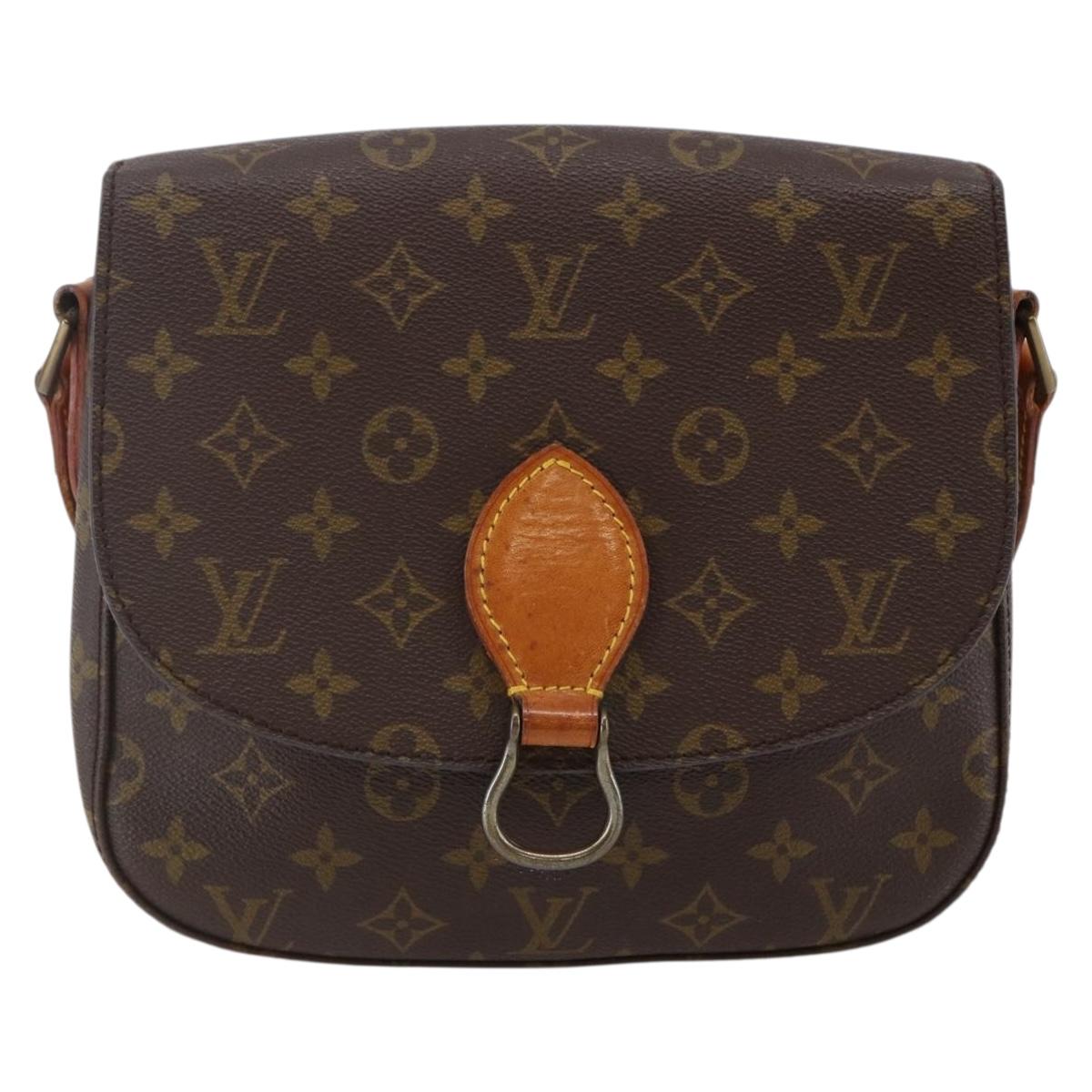 LOUIS VUITTON Monogram Saint Cloud GM Shoulder Bag M51242 LV Auth 147160