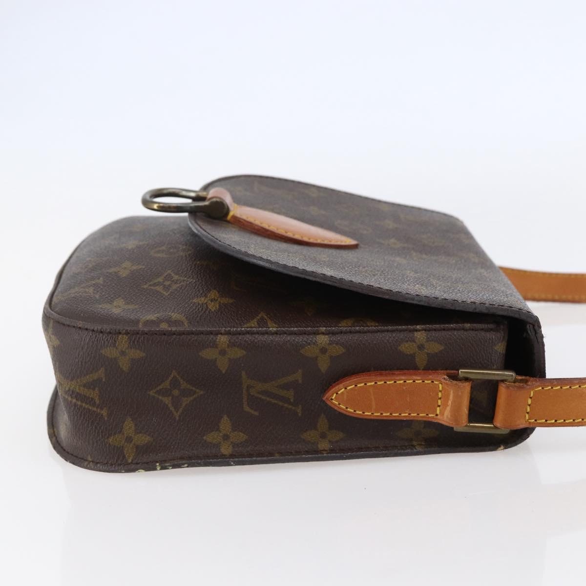 LOUIS VUITTON Monogram Saint Cloud GM Shoulder Bag M51242 LV Auth 147160