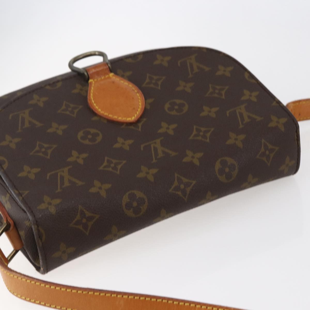 LOUIS VUITTON Monogram Saint Cloud GM Shoulder Bag M51242 LV Auth 147160