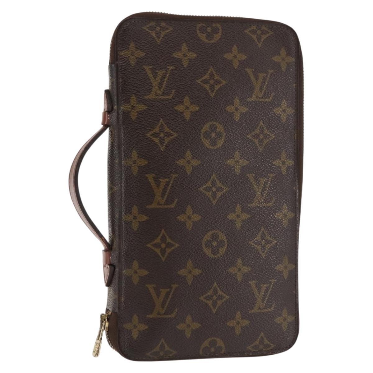 LOUIS VUITTON Monogram Poche Escapade Travel Case M60113 LV Auth 147163