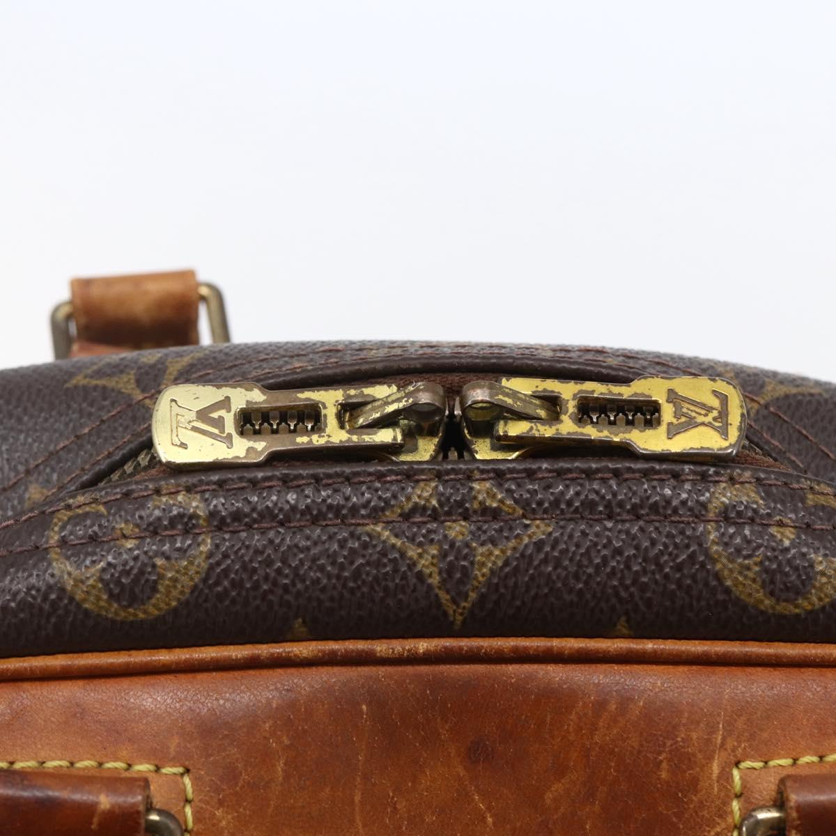 LOUIS VUITTON Monogram Excursion Hand Bag M41450 LV Auth 147164