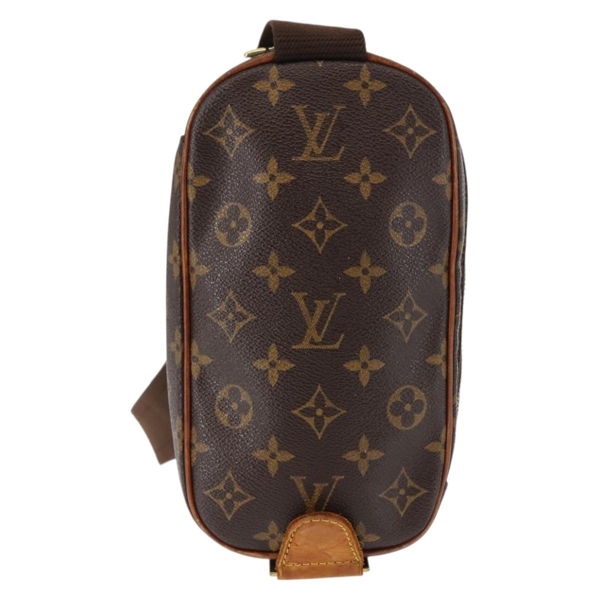 LOUIS VUITTON Monogram Pochette Gange Shoulder Bag M51870 LV Auth 147165