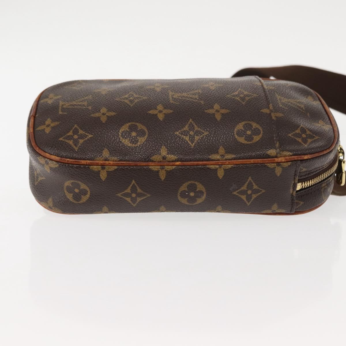 LOUIS VUITTON Monogram Pochette Gange Shoulder Bag M51870 LV Auth 147165