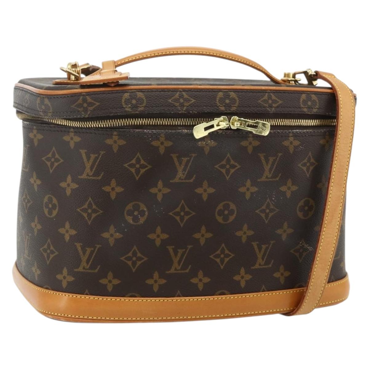 LOUIS VUITTON Monogram Nice Hand Bag M47280 LV Auth 147166