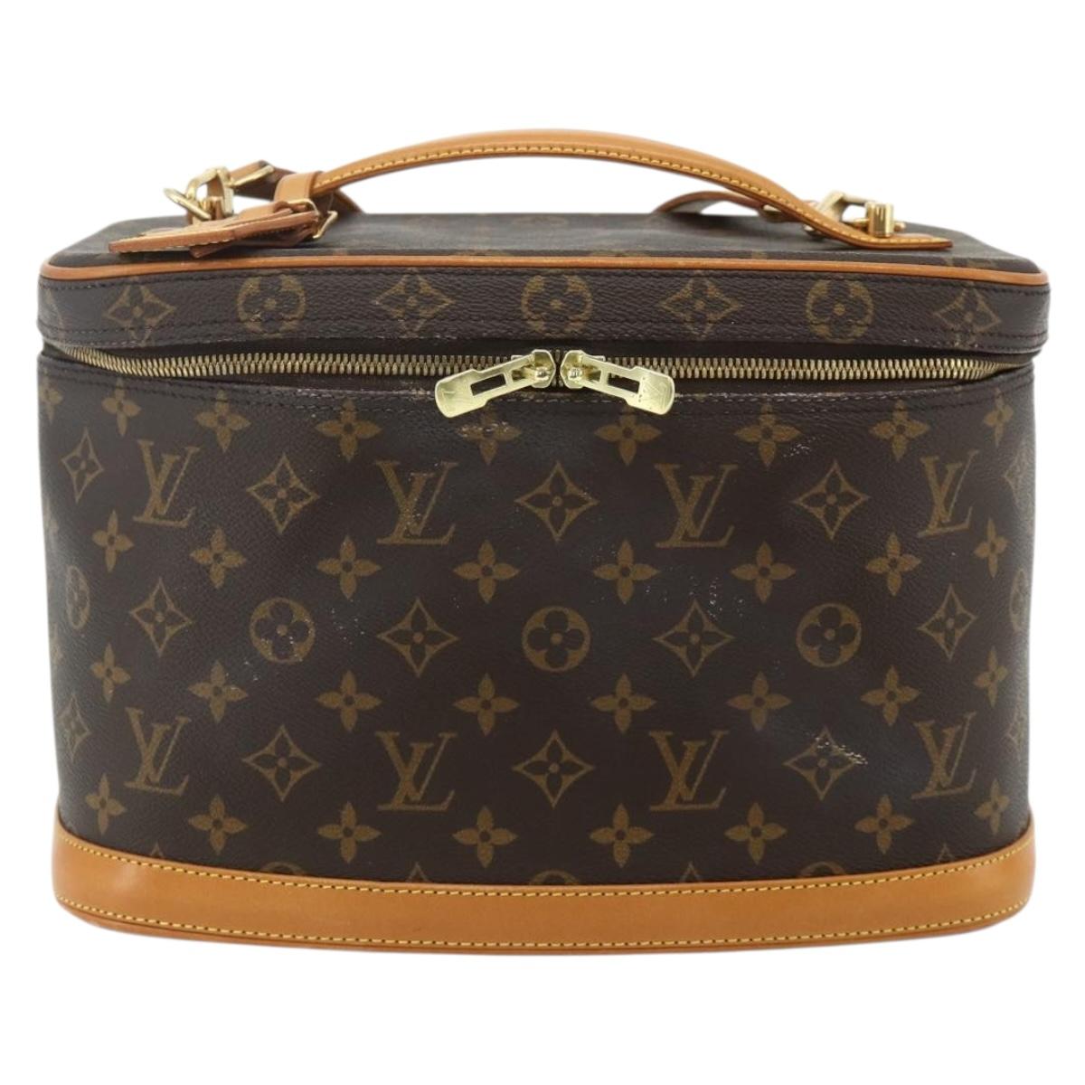 LOUIS VUITTON Monogram Nice Hand Bag M47280 LV Auth 147166