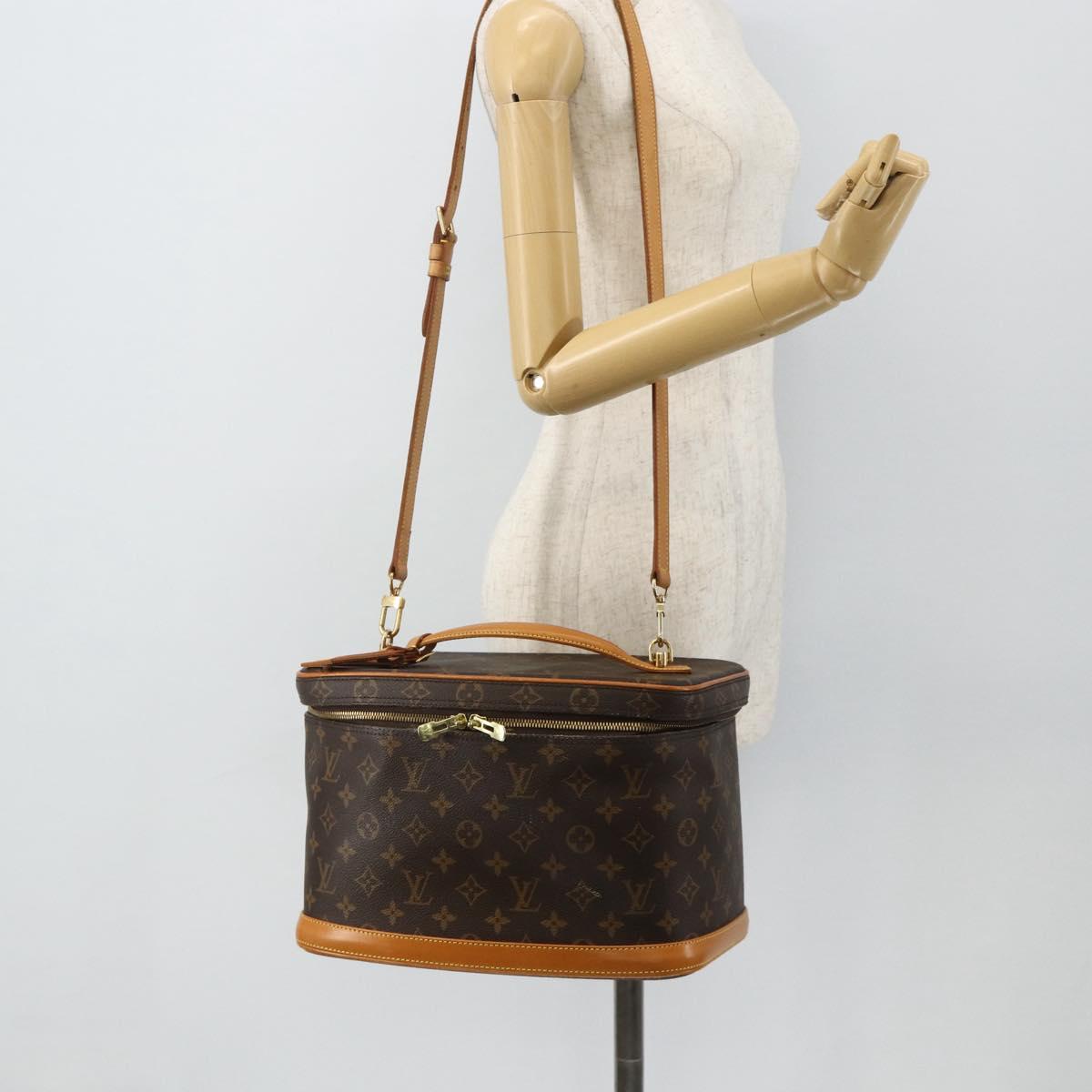 LOUIS VUITTON Monogram Nice Hand Bag M47280 LV Auth 147166