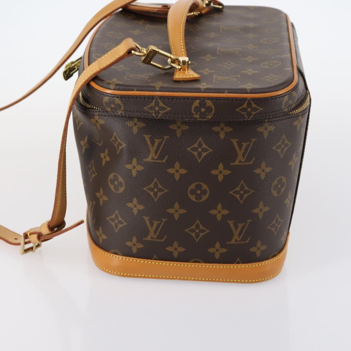 LOUIS VUITTON Monogram Nice Hand Bag M47280 LV Auth 147166