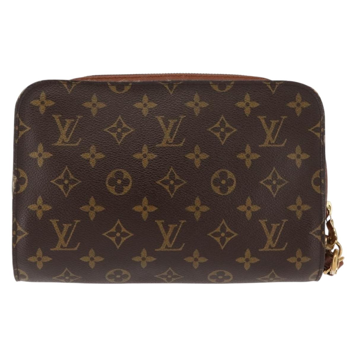 LOUIS VUITTON Monogram Orsay Clutch Bag M51790 LV Auth 147167