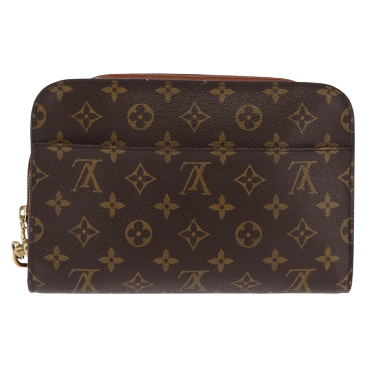 LOUIS VUITTON Monogram Orsay Clutch Bag M51790 LV Auth 147167