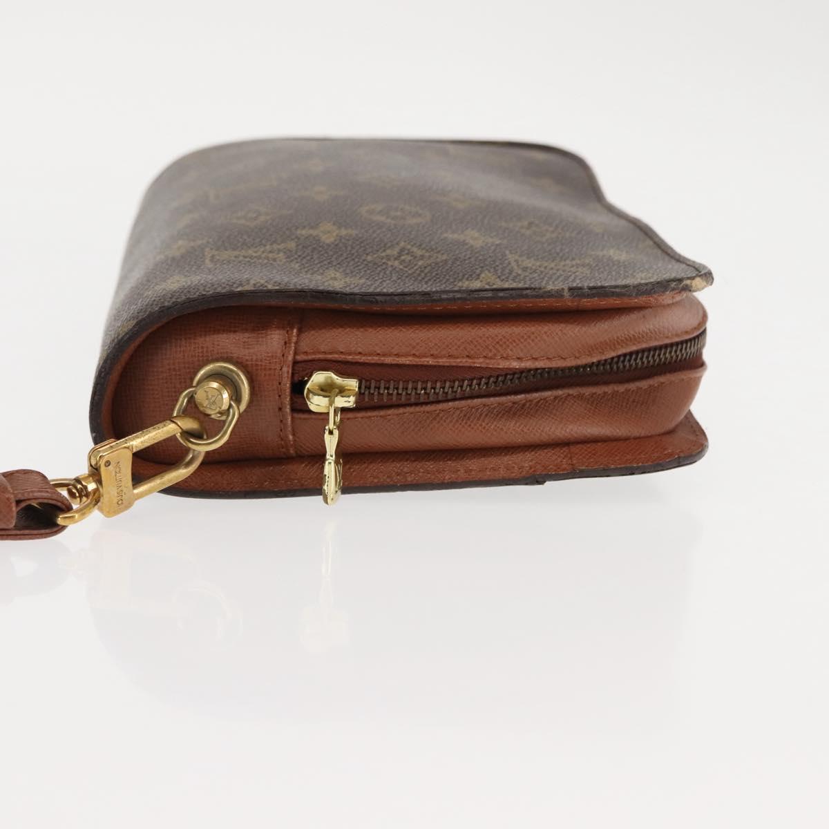 LOUIS VUITTON Monogram Orsay Clutch Bag M51790 LV Auth 147167