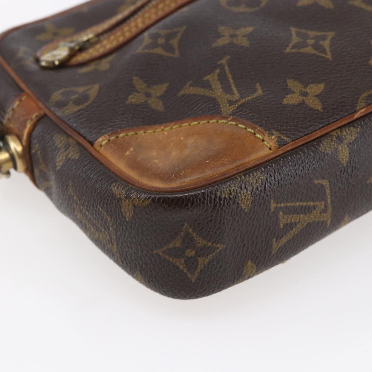 LOUIS VUITTON Monogram Marly Dragonne GM Clutch Bag M51825 LV Auth 147168