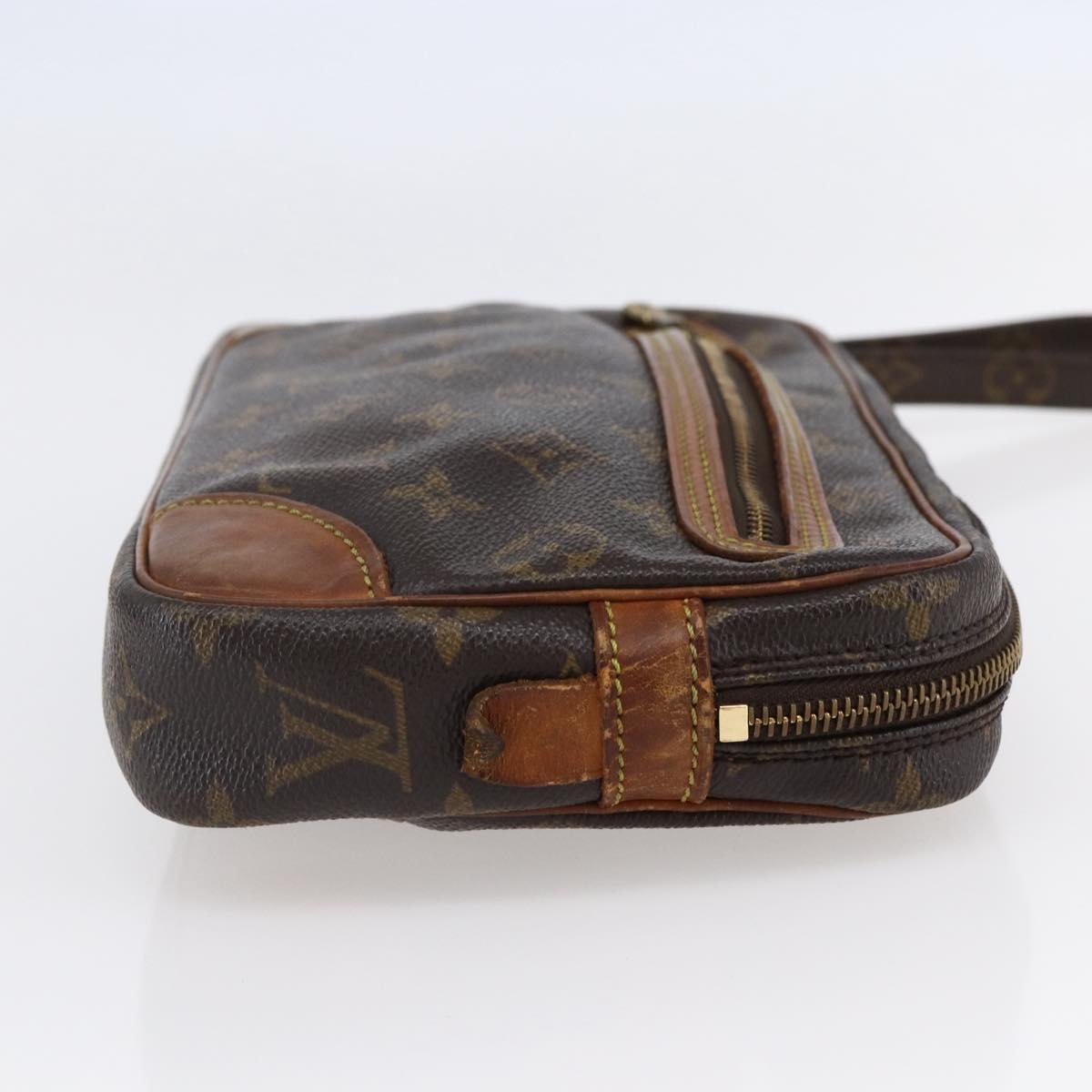 LOUIS VUITTON Monogram Marly Dragonne GM Clutch Bag M51825 LV Auth 147168