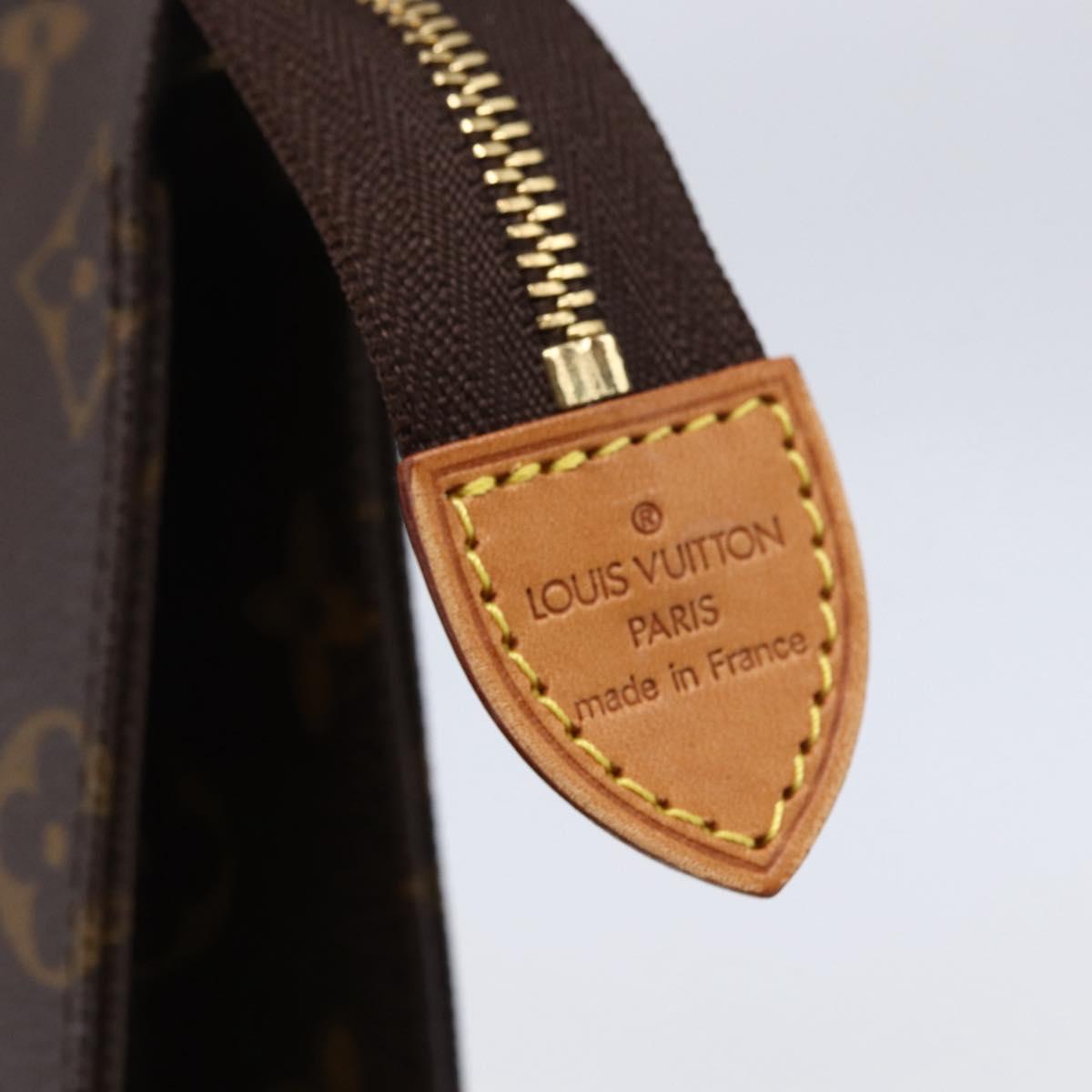 LOUIS VUITTON Monogram Poche Toilette 26 Pouch M47542 LV Auth 147169
