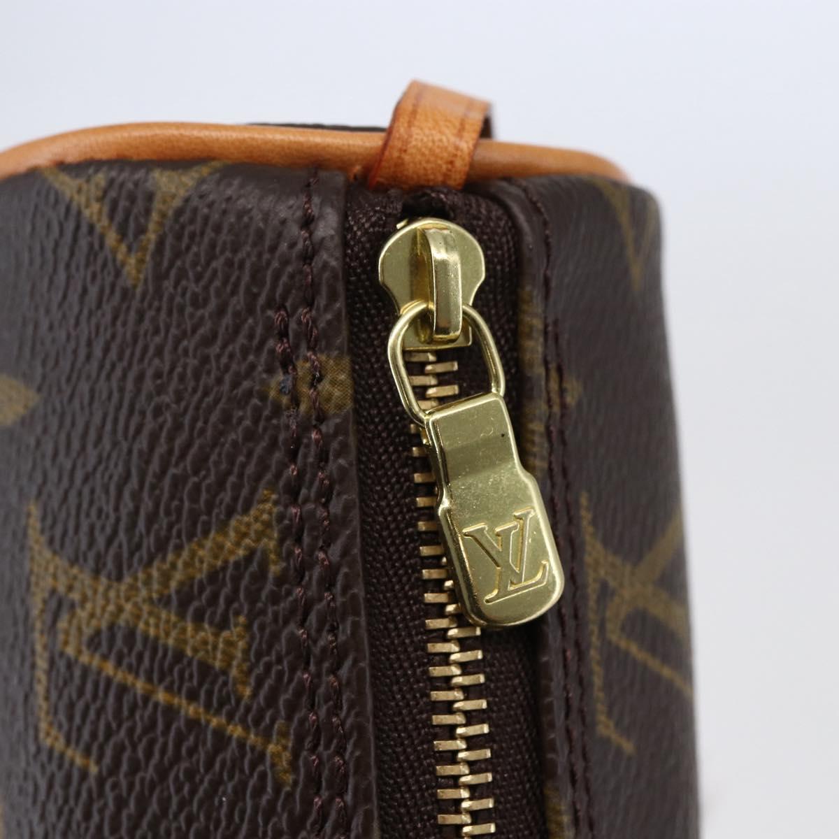LOUIS VUITTON Monogram Papillon Pouch LV Auth 147171