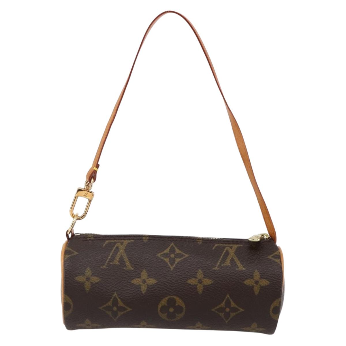 LOUIS VUITTON Monogram Papillon Pouch LV Auth 147171