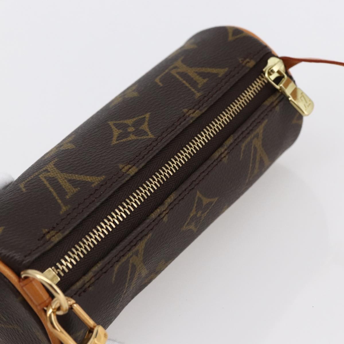 LOUIS VUITTON Monogram Papillon Pouch LV Auth 147171