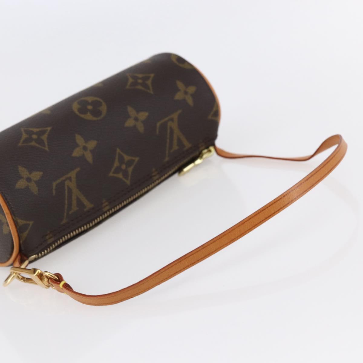 LOUIS VUITTON Monogram Papillon Pouch LV Auth 147171