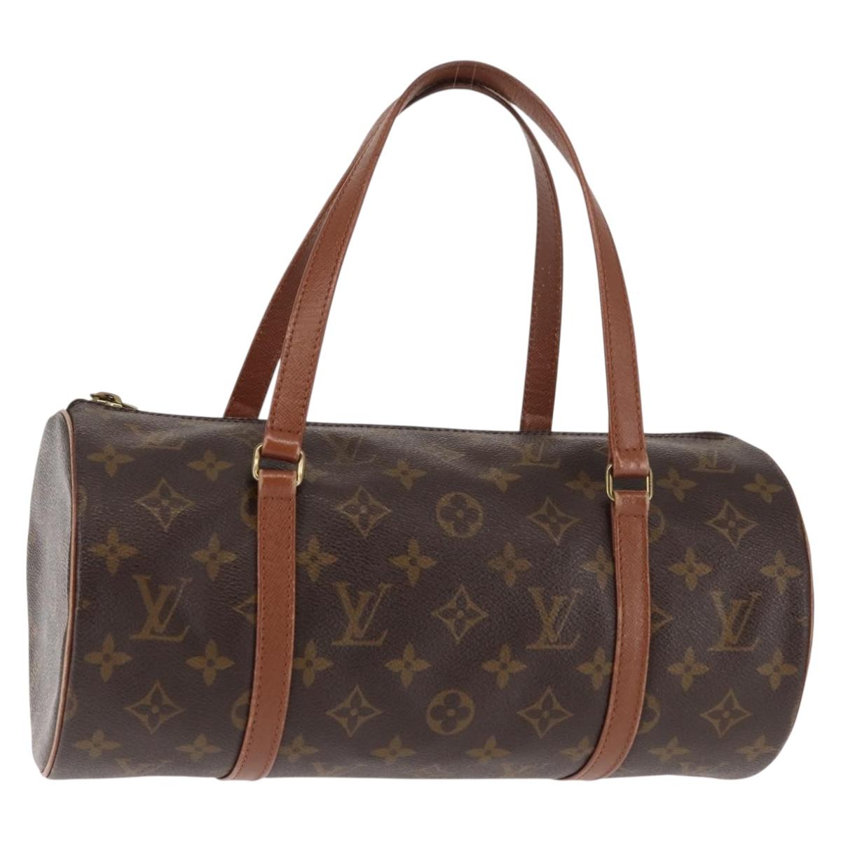 LOUIS VUITTON Monogram Papillon 30 Hand Bag M51385 LV Auth 147172