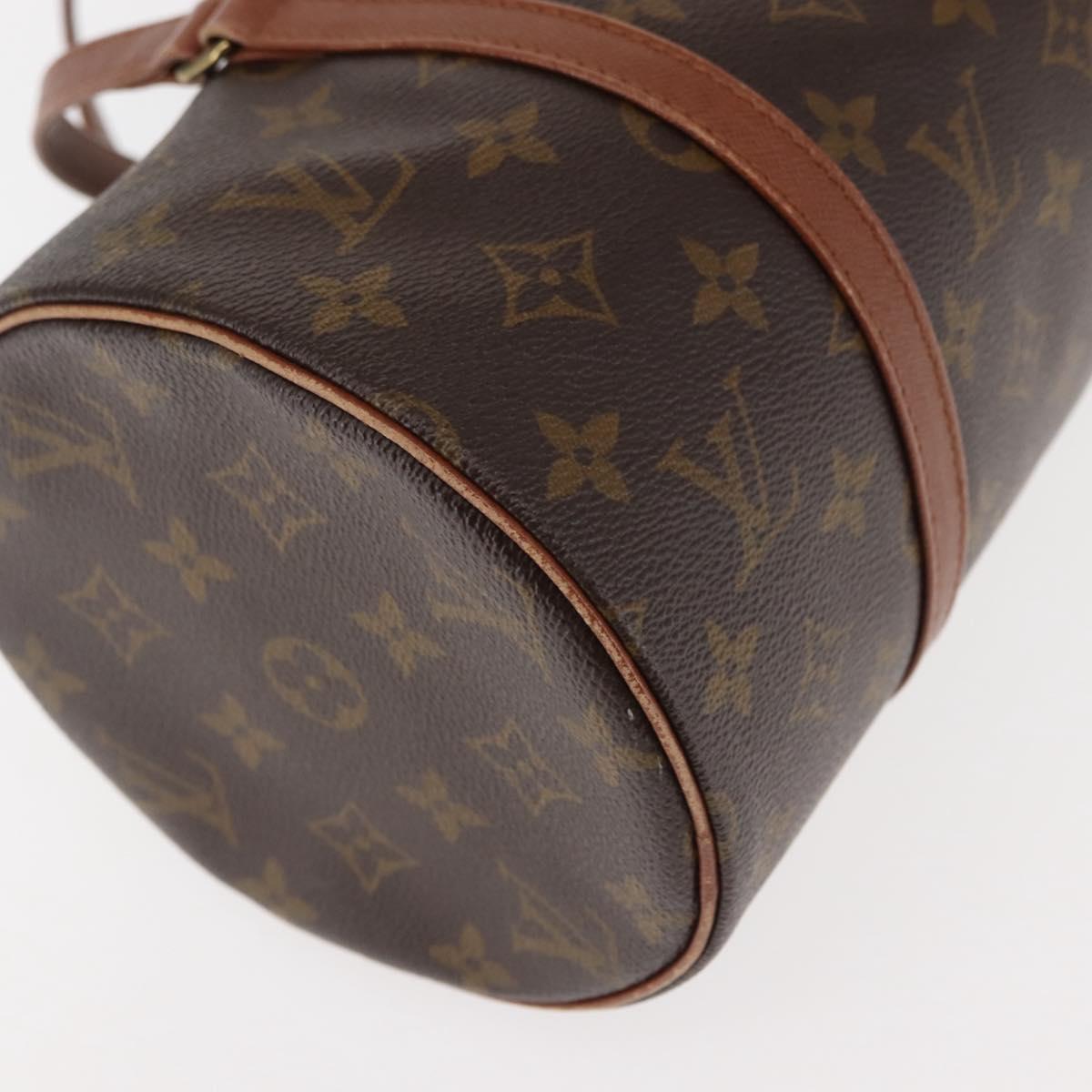 LOUIS VUITTON Monogram Papillon 30 Hand Bag M51385 LV Auth 147172