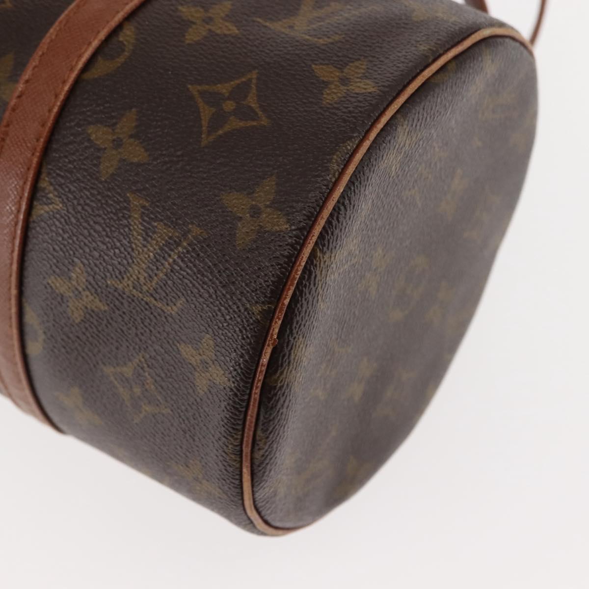 LOUIS VUITTON Monogram Papillon 30 Hand Bag M51385 LV Auth 147172
